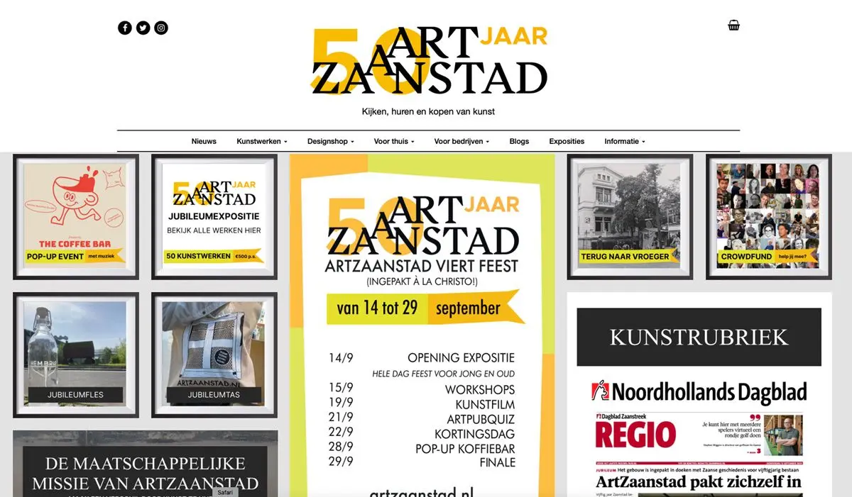 Project van Miller Digital voor Art Zaanstad