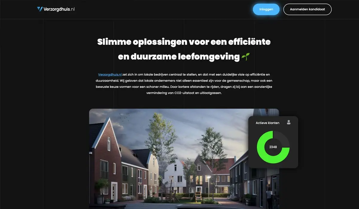 Project van Miller Digital voor Verzorgd Huis