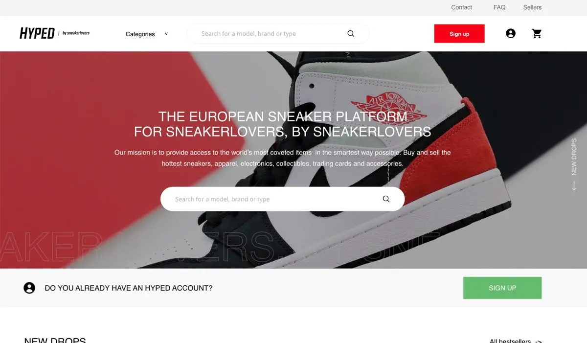Project van Miller Digital voor Hyped