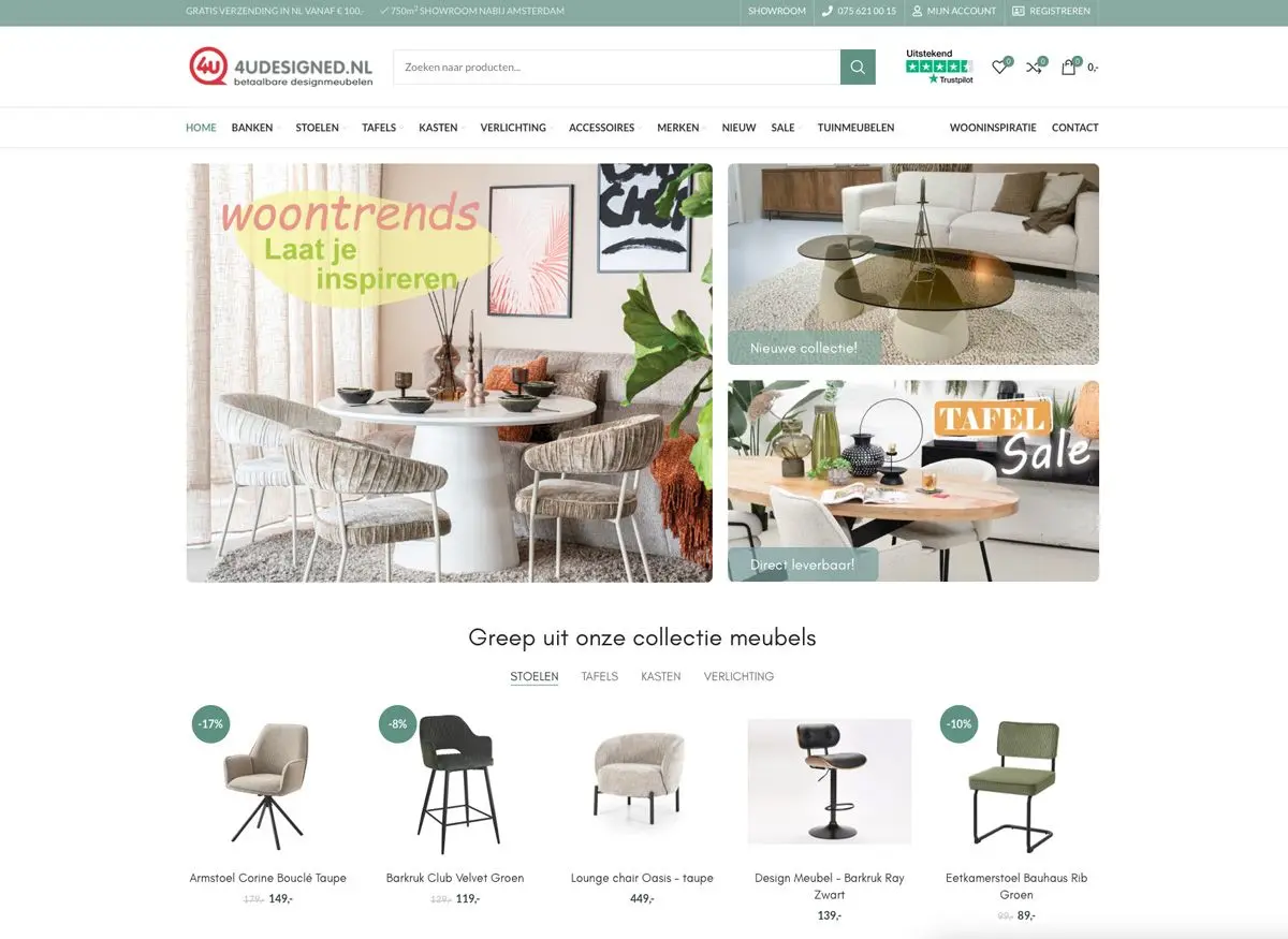 Project van Miller Digital voor 4udesigned