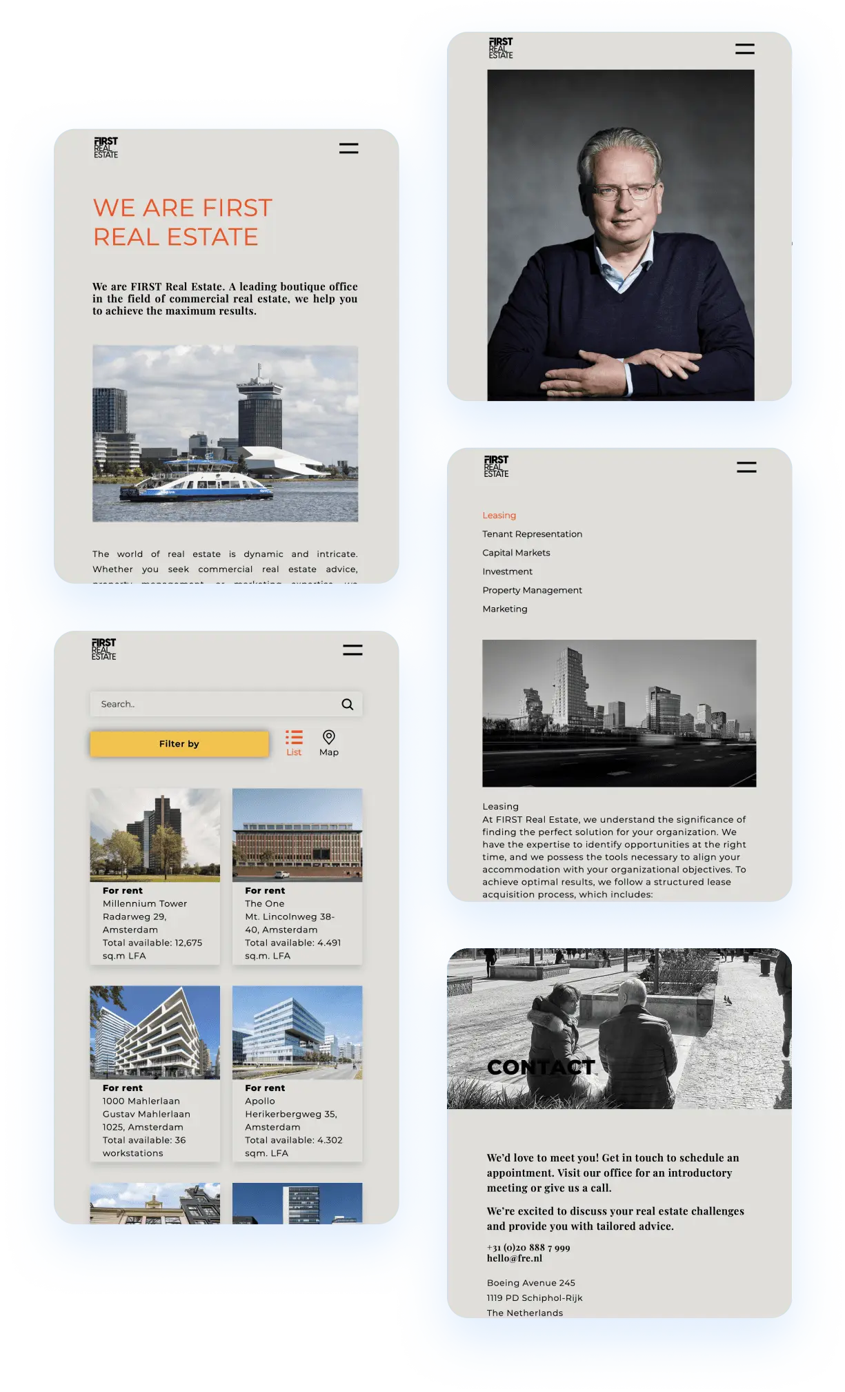 De uitdaging bij First Real Estate