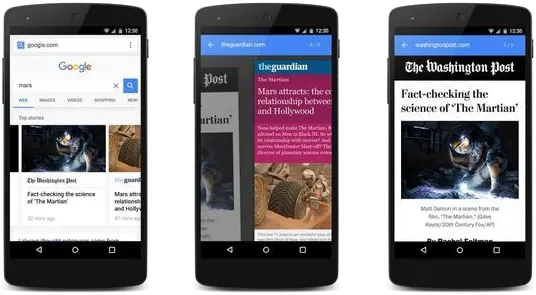 Accelerated Mobile Pages (AMP)