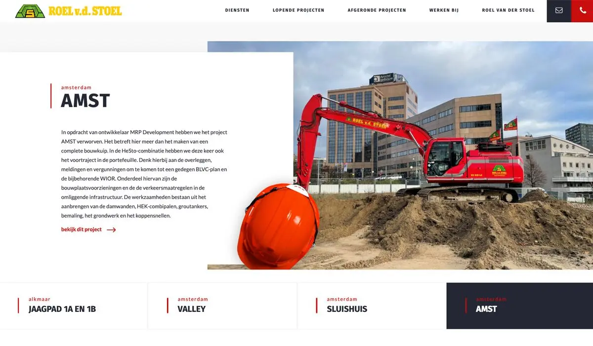 Nieuwe site van Roel v.d. Stoel