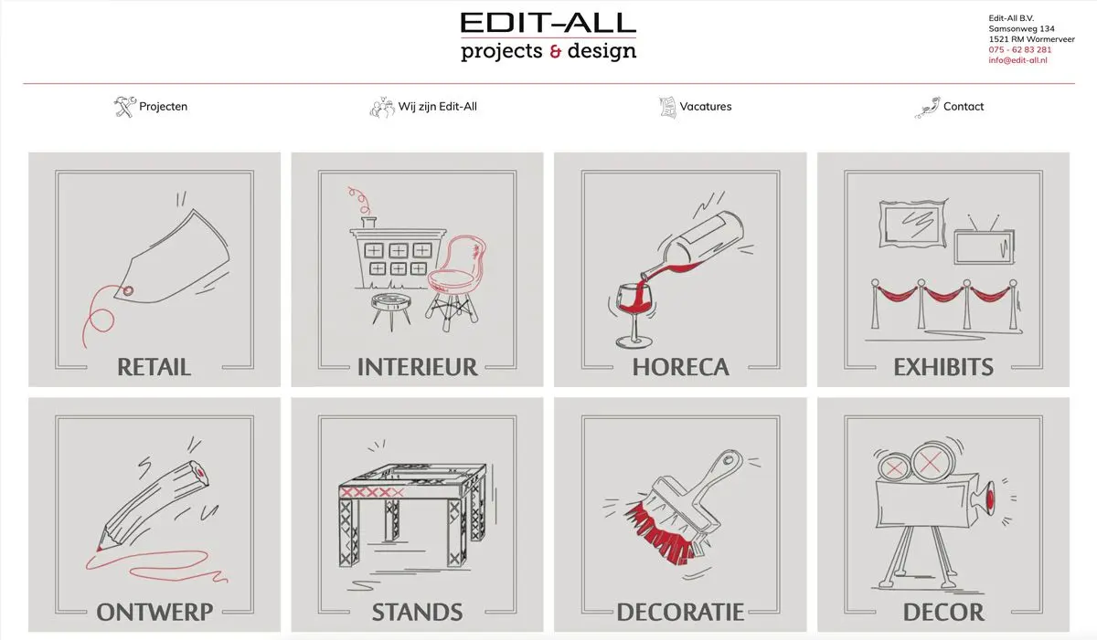 Oude site van Edit-All