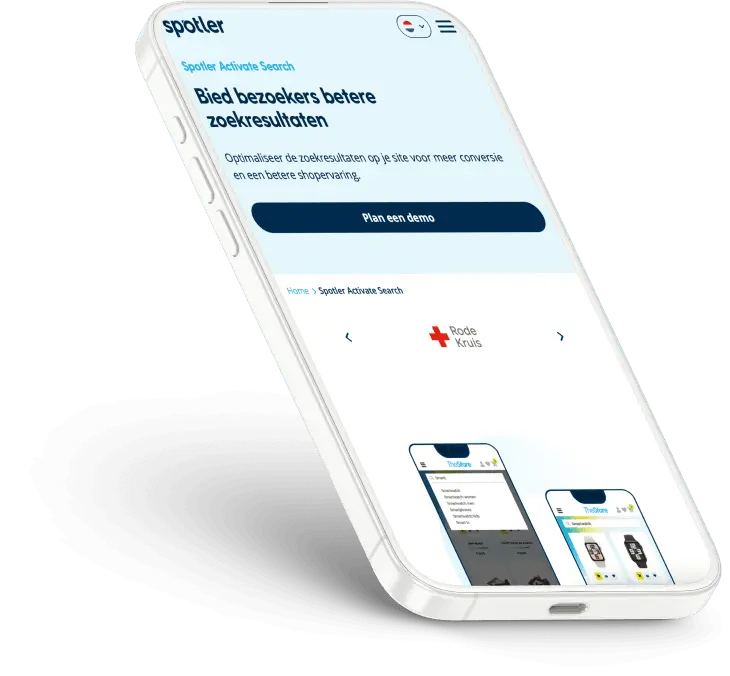 Spotler Activate Search in gebruik