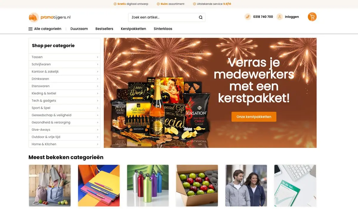 Project van Miller Digital voor Promotijgers